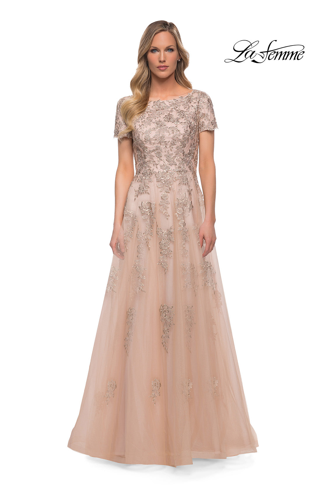 La Femme 29290 in Nude, front view