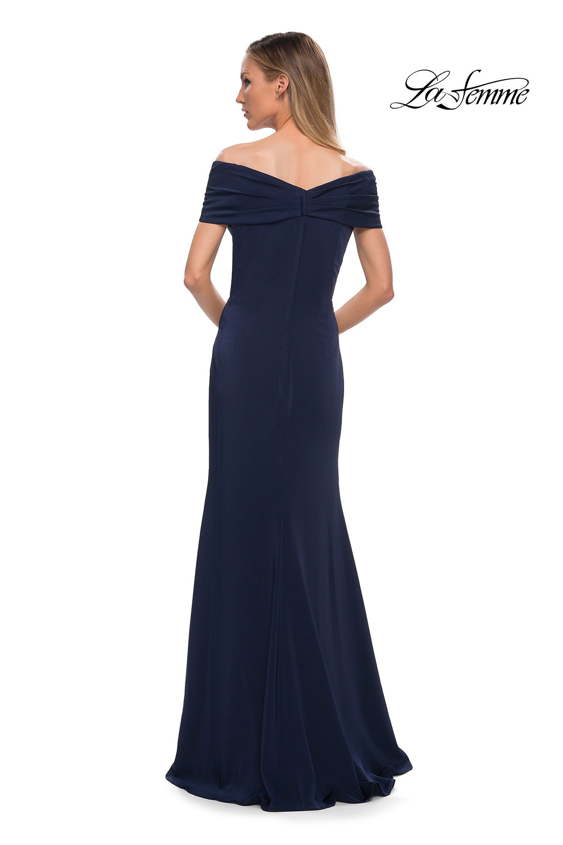 La Femme 29537 in Navy, back view