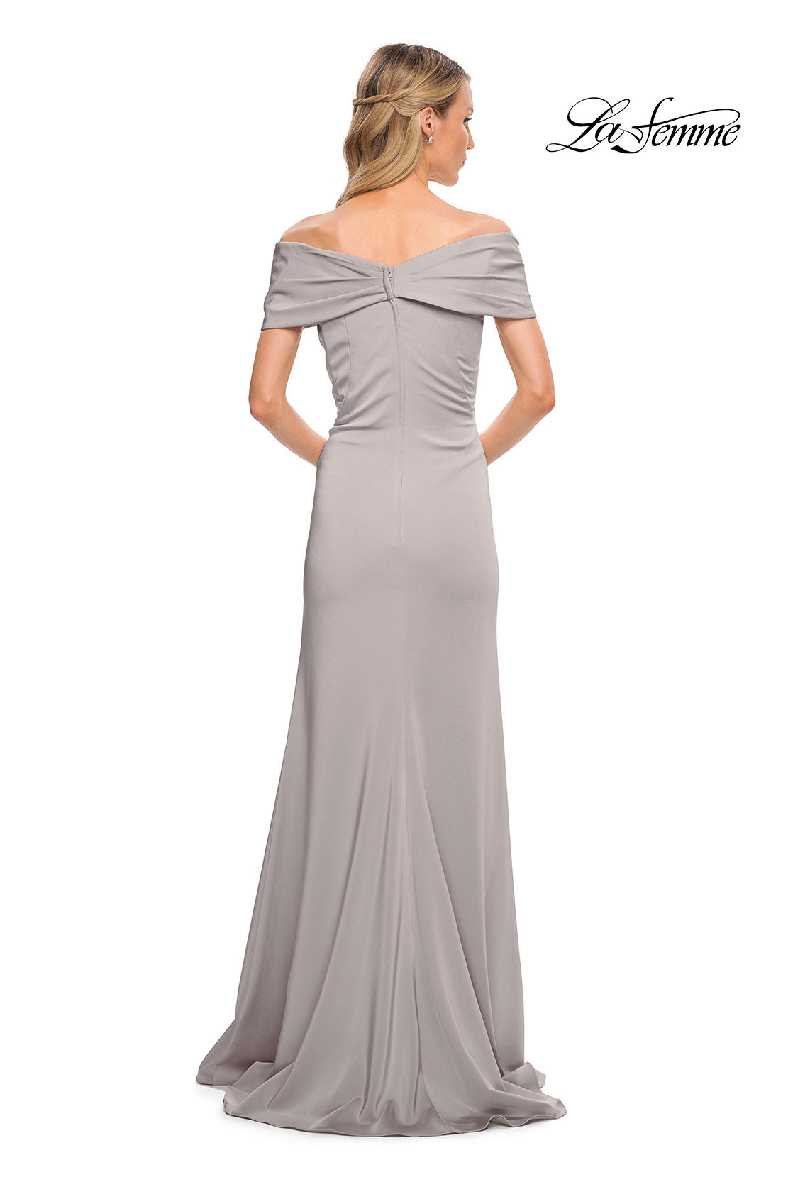 La Femme 29537 in Silver, back view