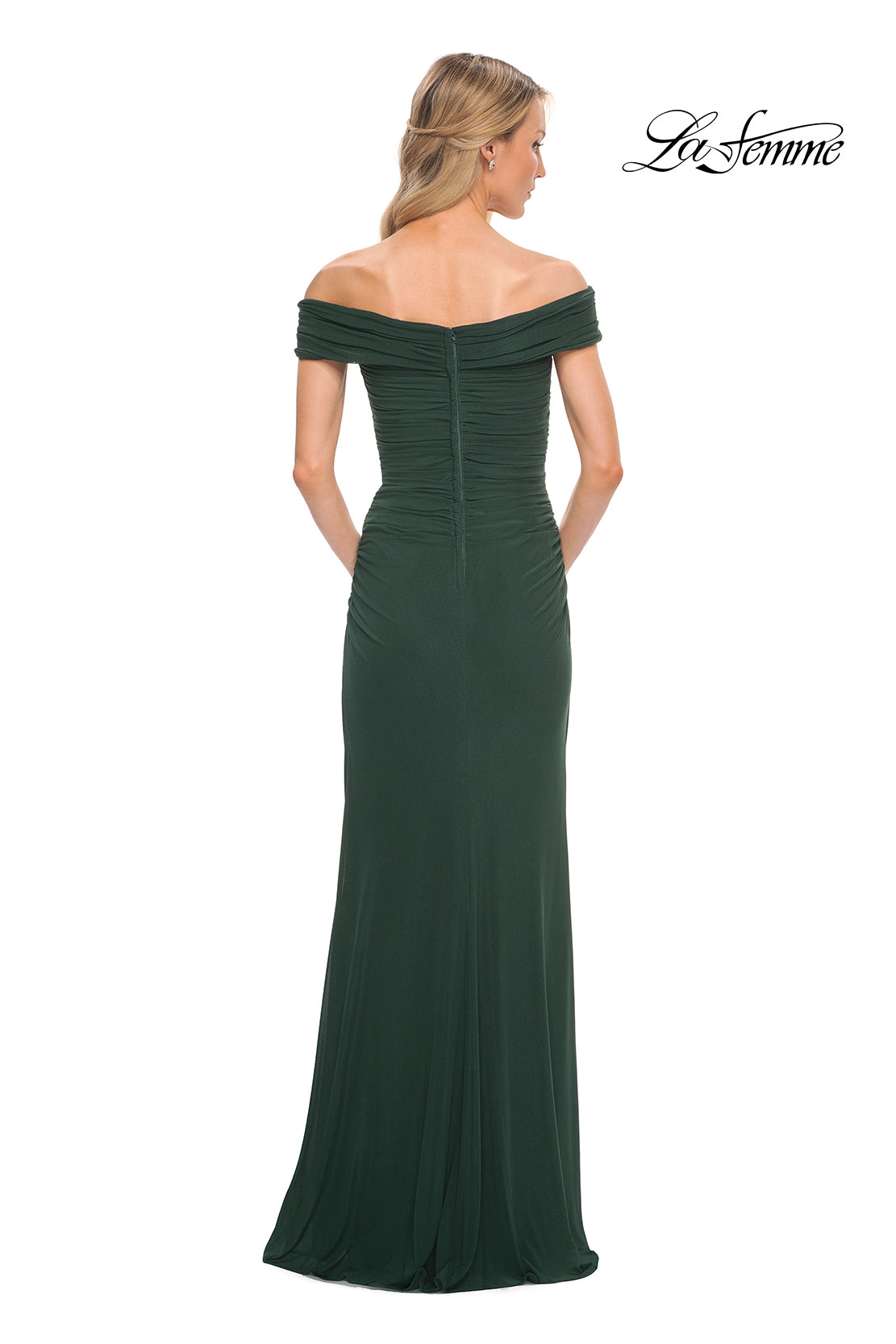 La Femme 29541 in Emerald, back view