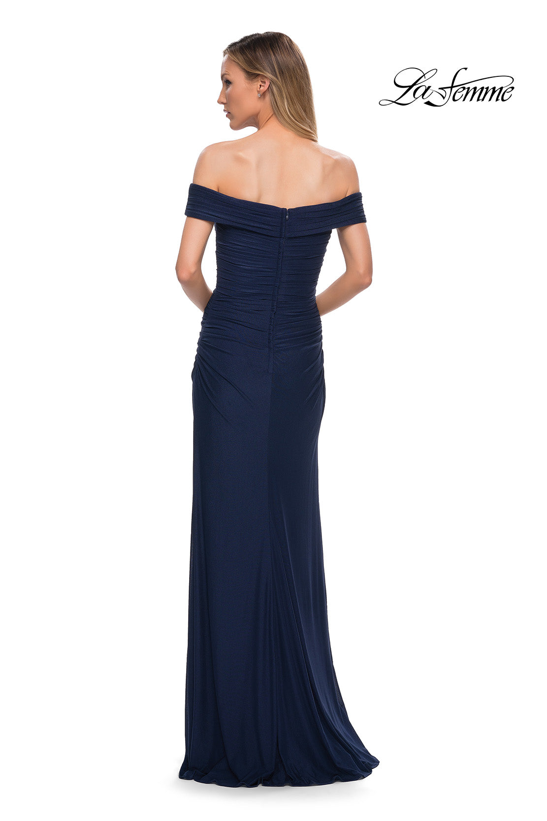 La Femme 29541 in Navy, back view