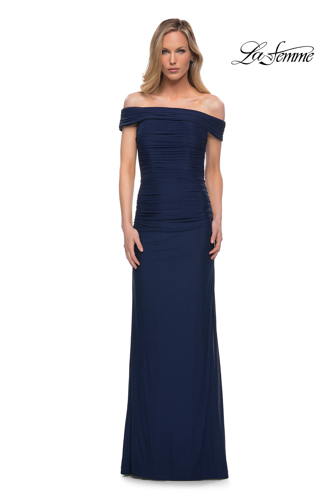 La Femme 29541 in Navy, front view