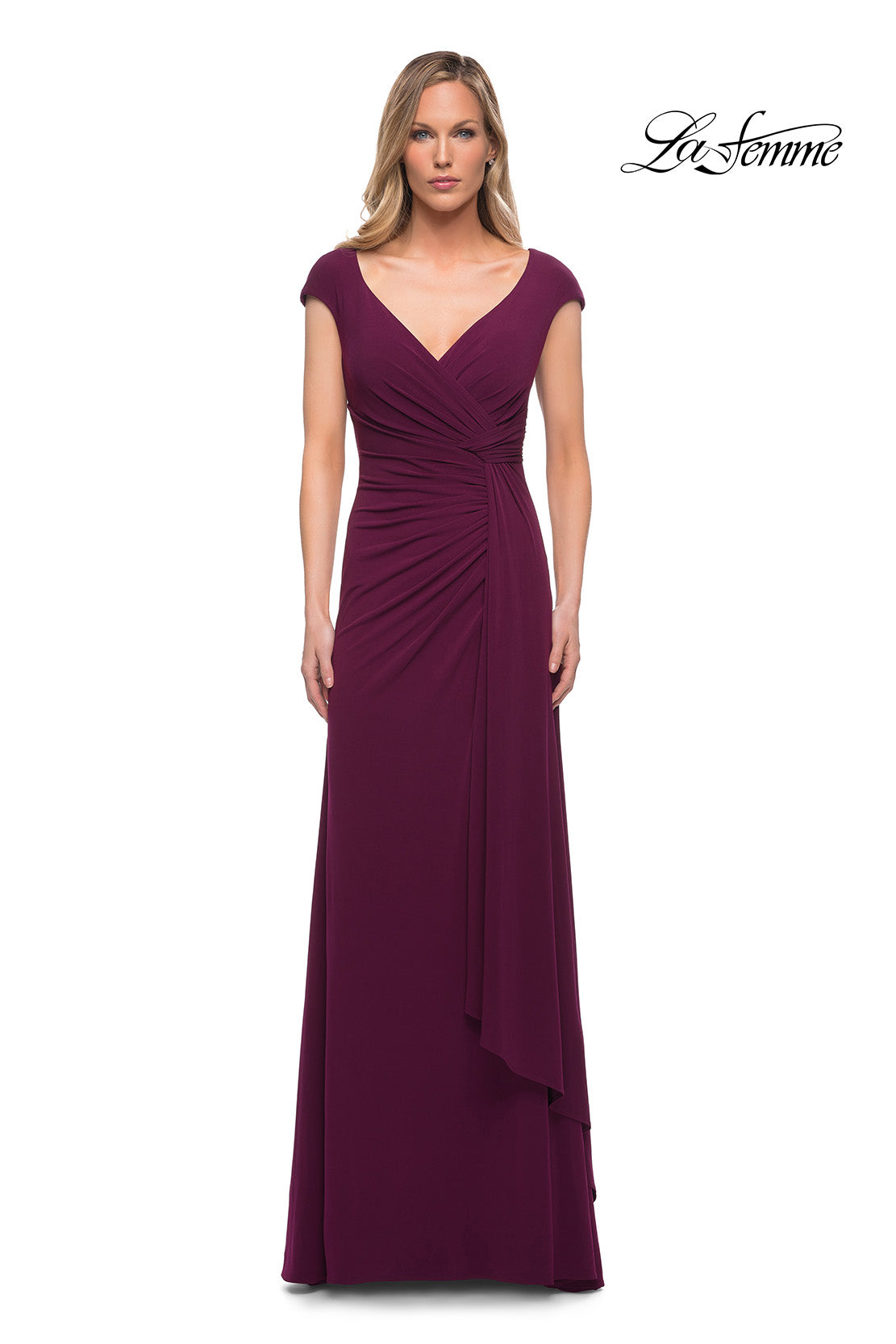 La Femme 29814 in DarkBerry, front view