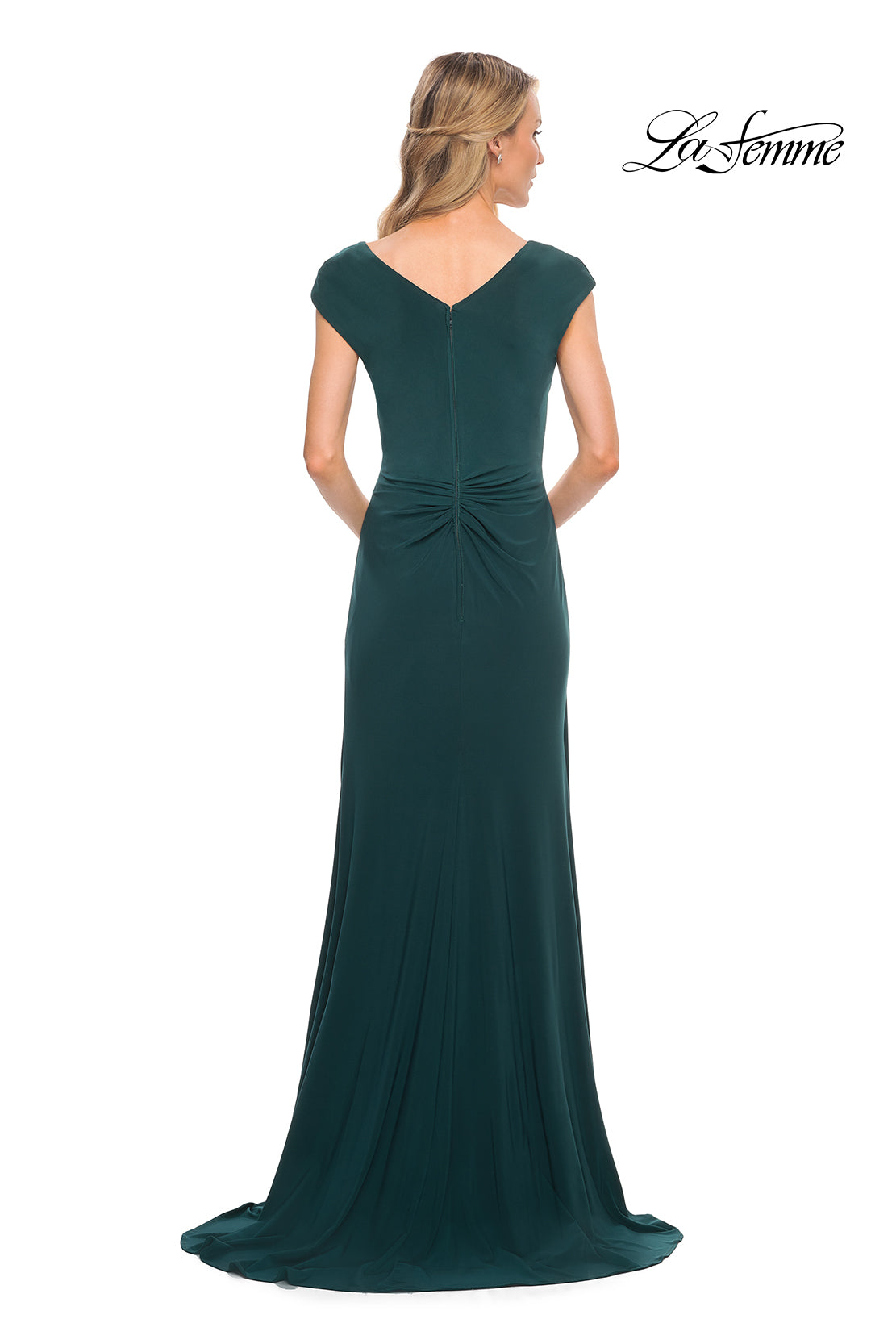 La Femme 29814 in Emerald, back view