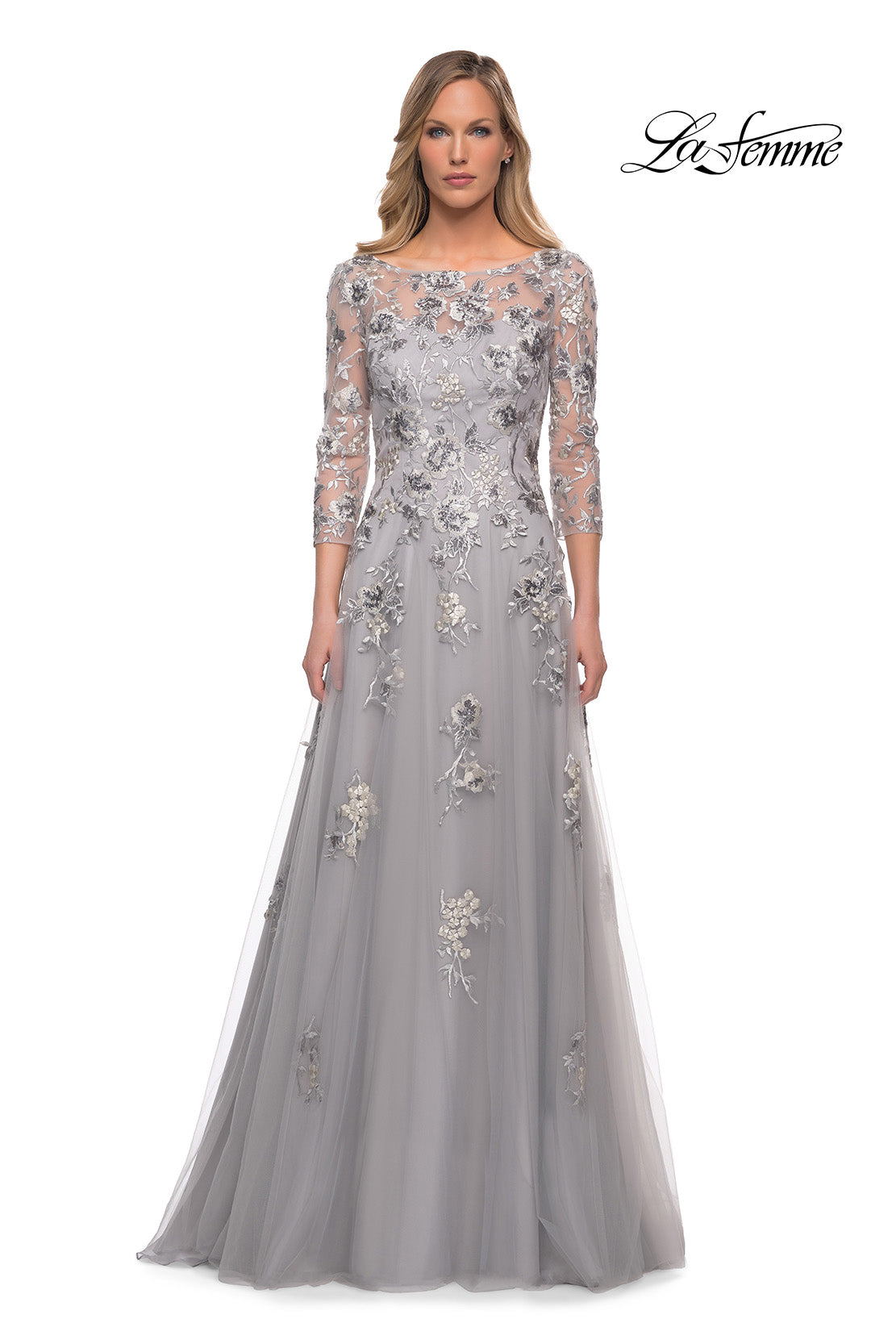 La Femme 29825 in Silver, front view