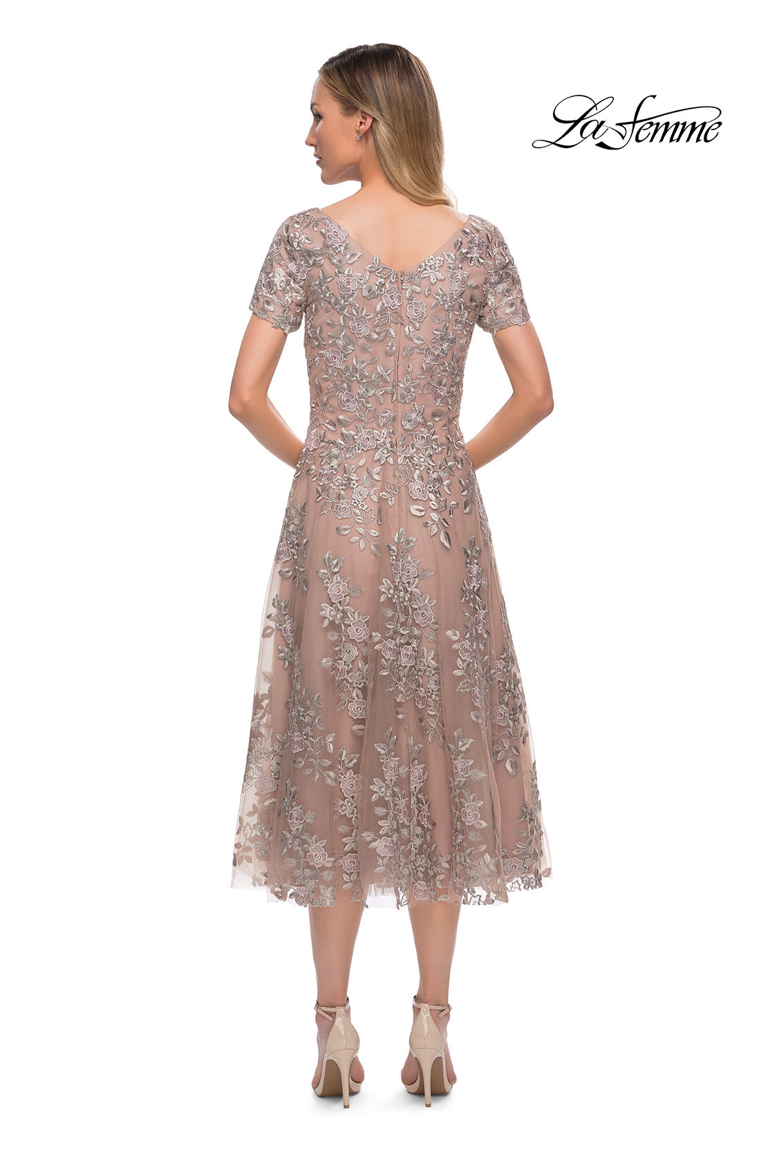 La Femme 29830 in Champagne, back view
