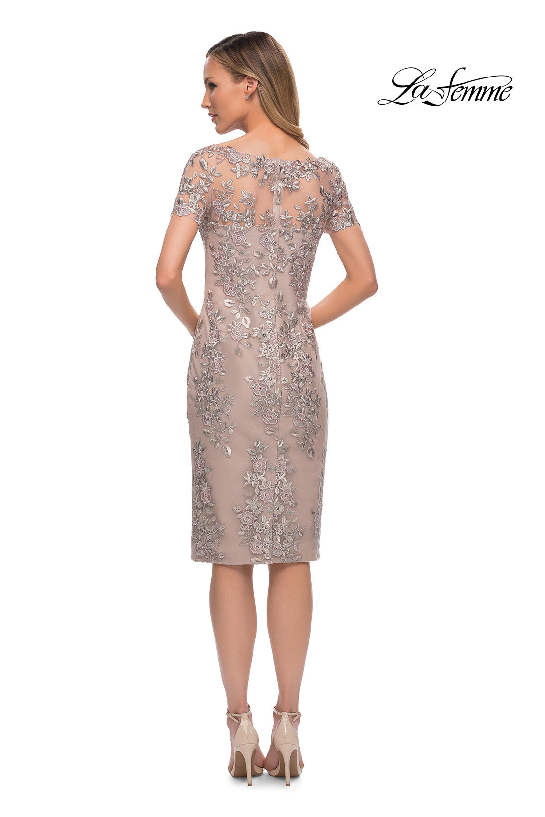 La Femme 29930 in Nude, back view