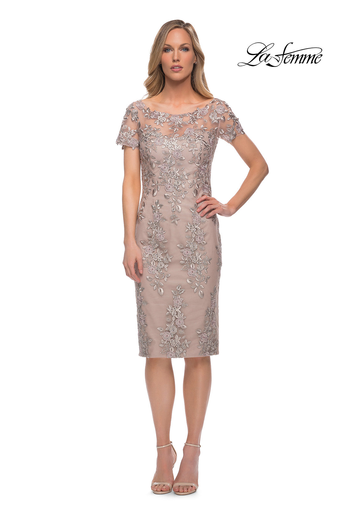 La Femme 29930 in Nude, front view