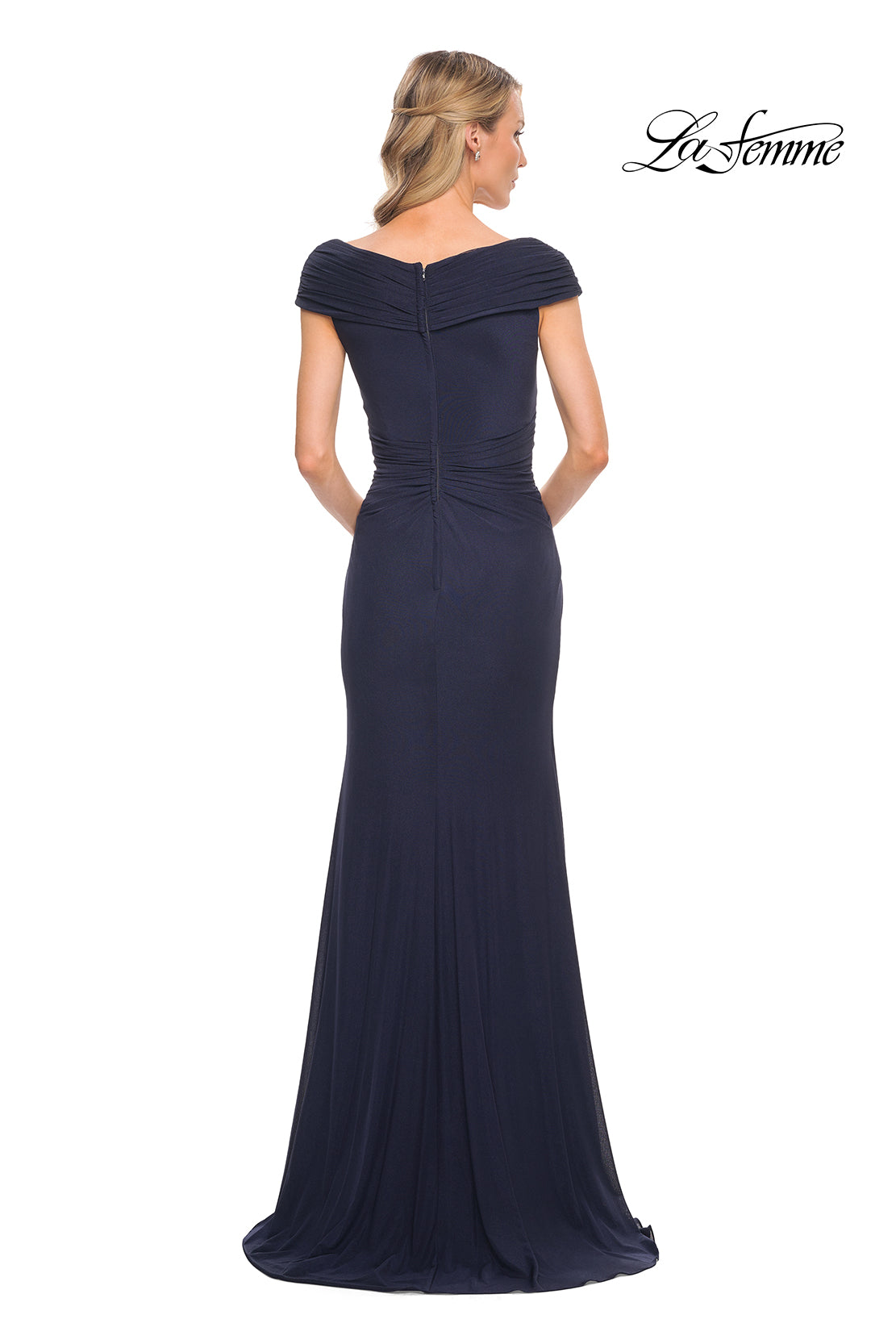 La Femme 29996 in Navy, back view