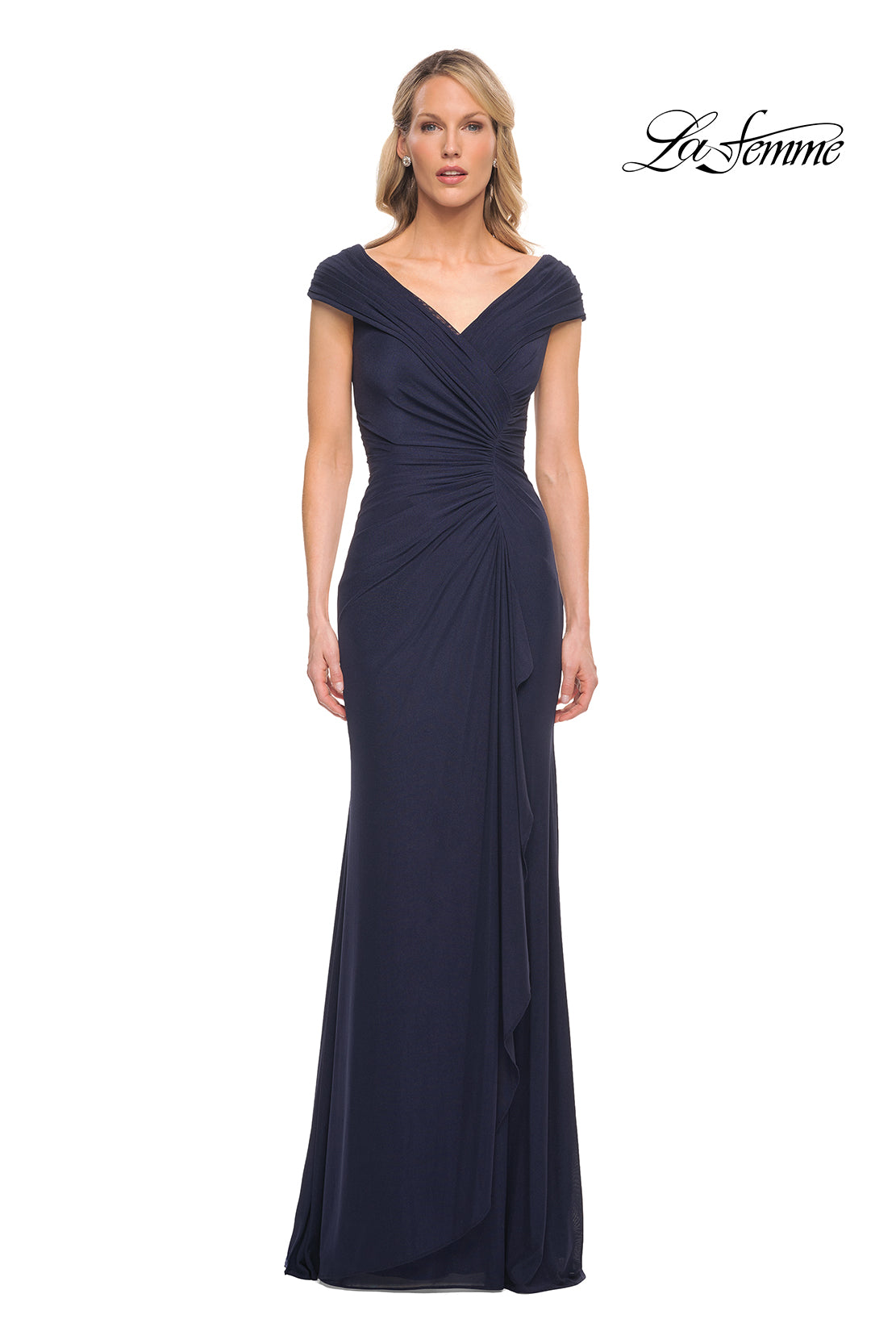 La Femme 29996 in Navy, front view