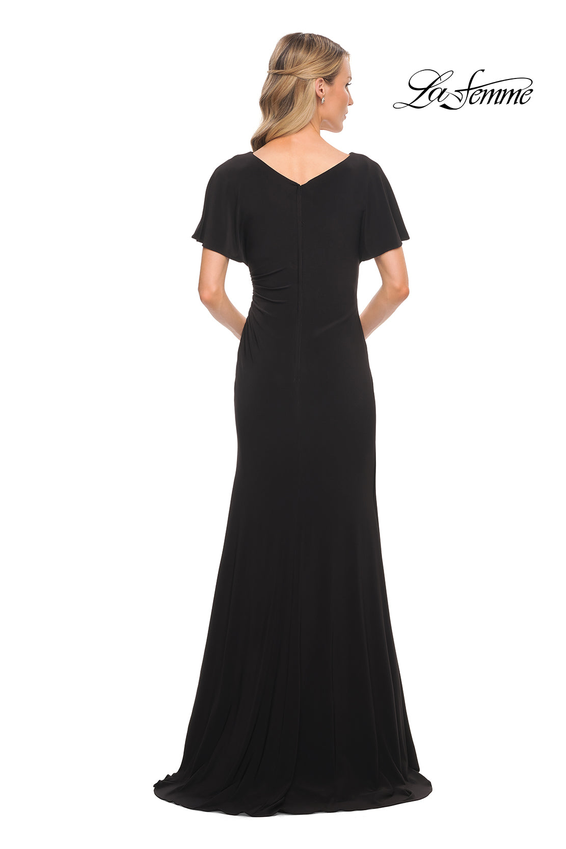 La Femme 29997 in Black, back view