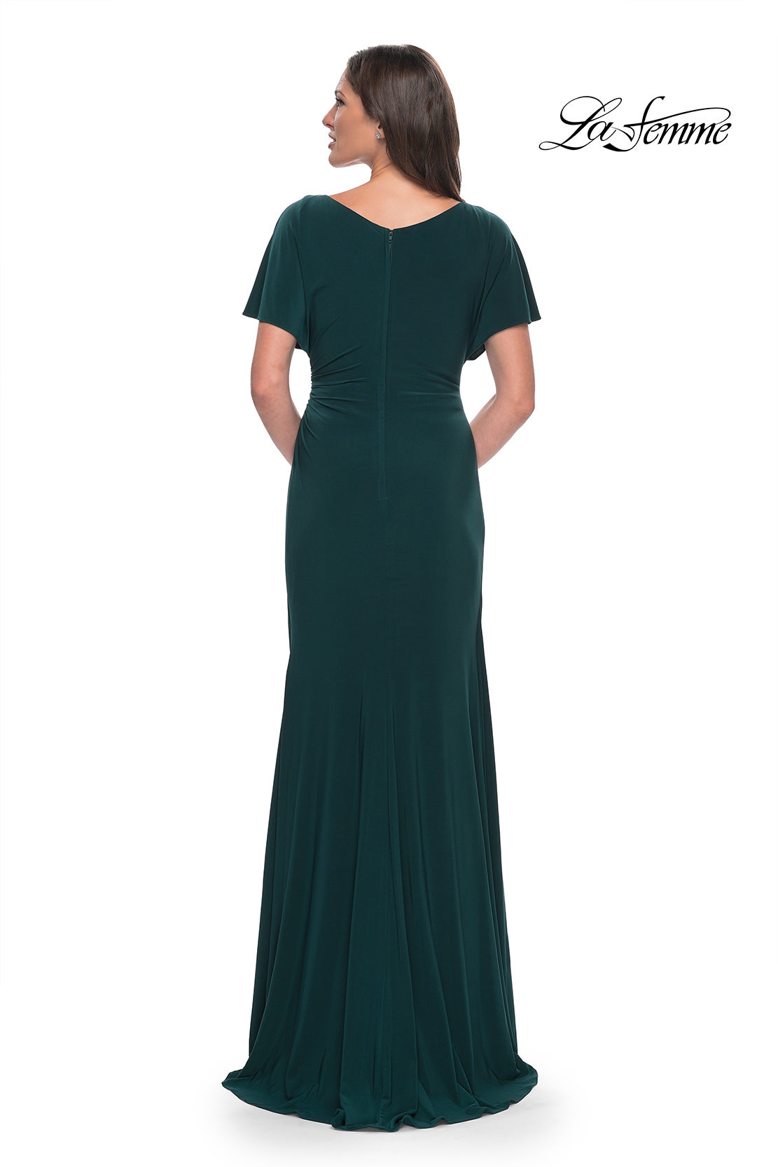 La Femme 29997 in HunterGreen, back view