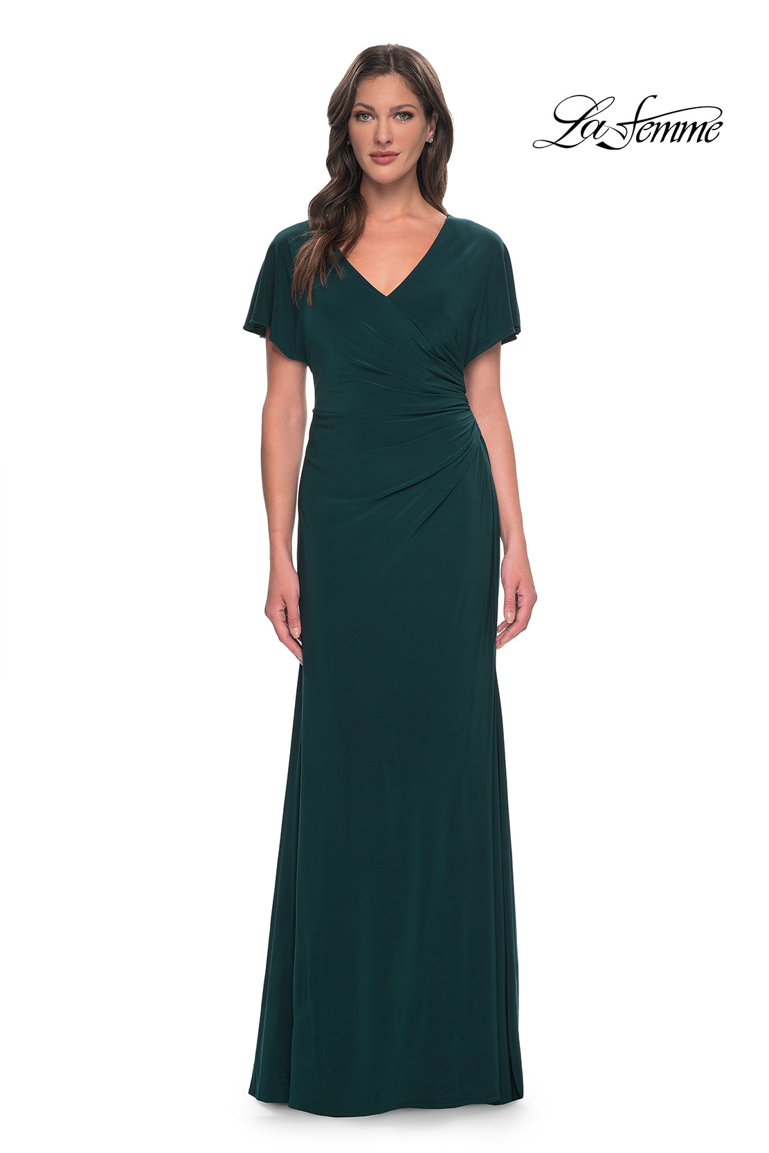 La Femme 29997 in HunterGreen, front view