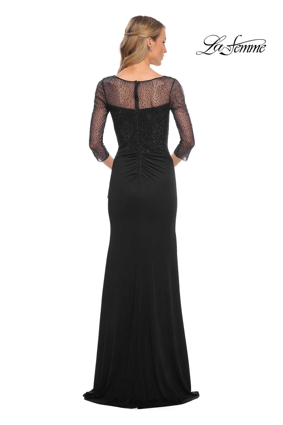 La Femme 30028 in Black, back view