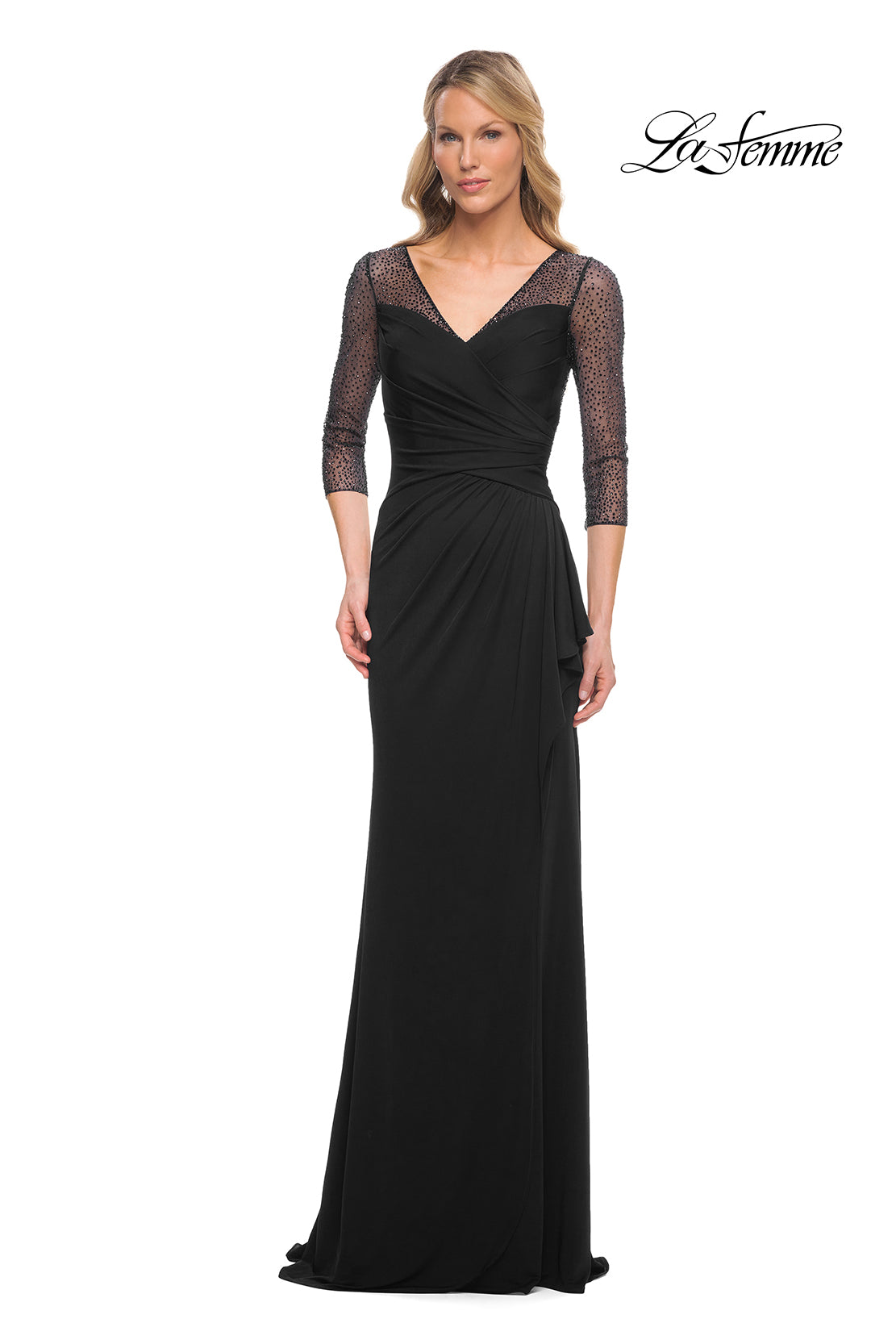 La Femme 30028 in Black, front view