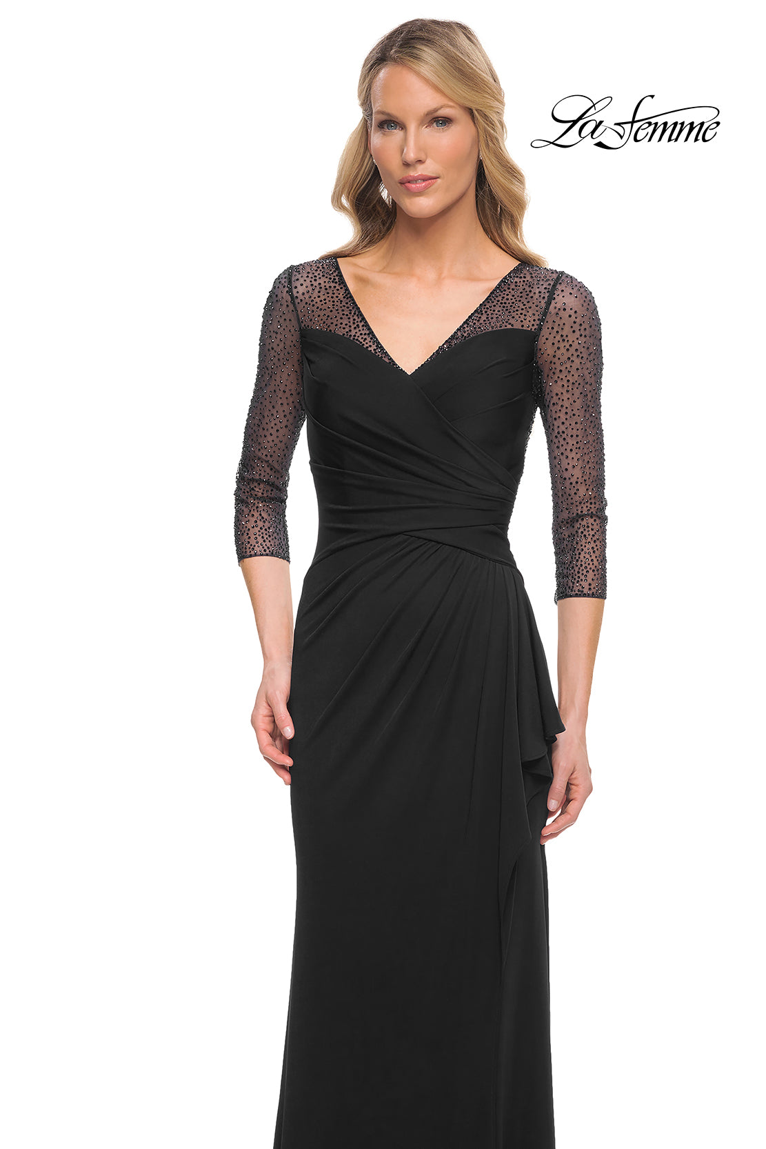 La Femme 30028 in Black, front view
