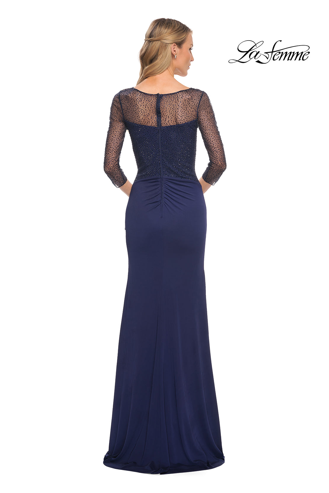 La Femme 30028 in Navy, back view