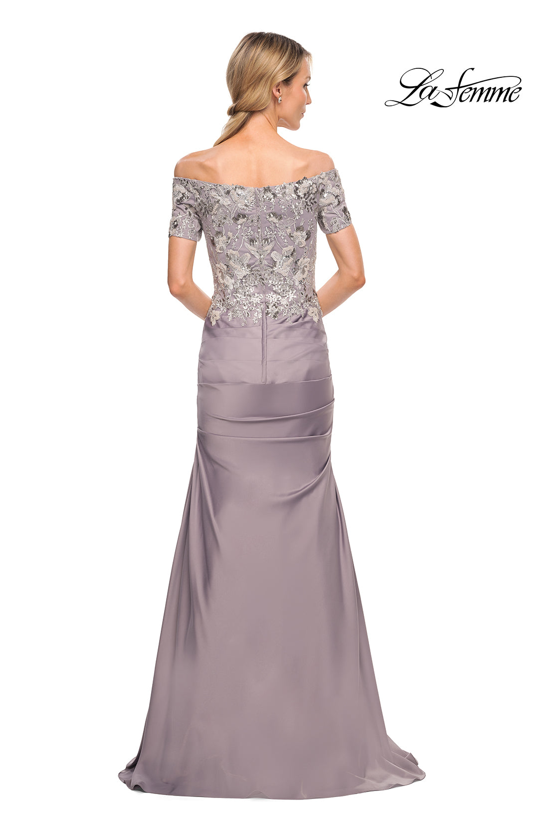 La Femme 30045 in Silver, back view