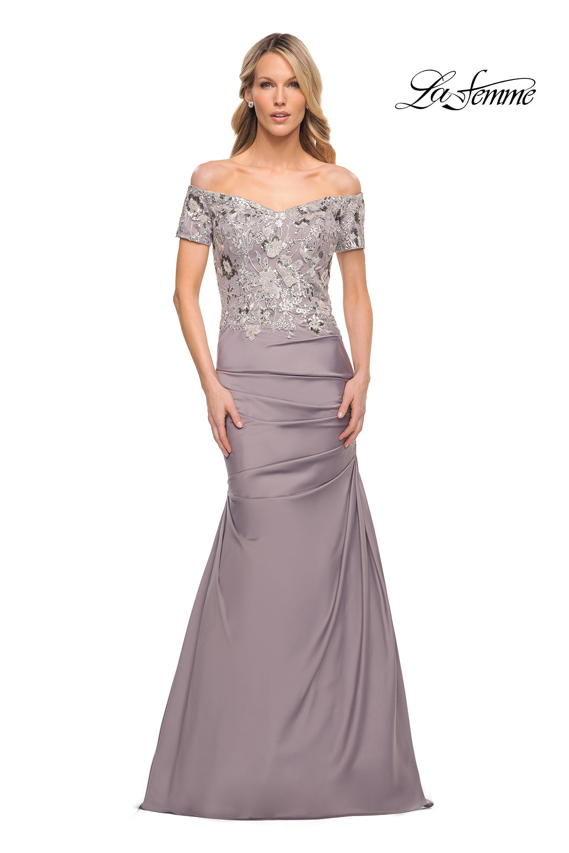 La Femme 30045 in Silver, front view