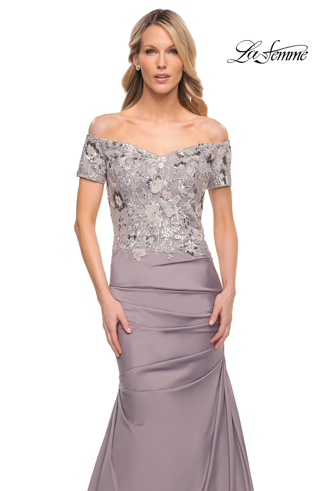 La Femme 30045 in Silver, front view