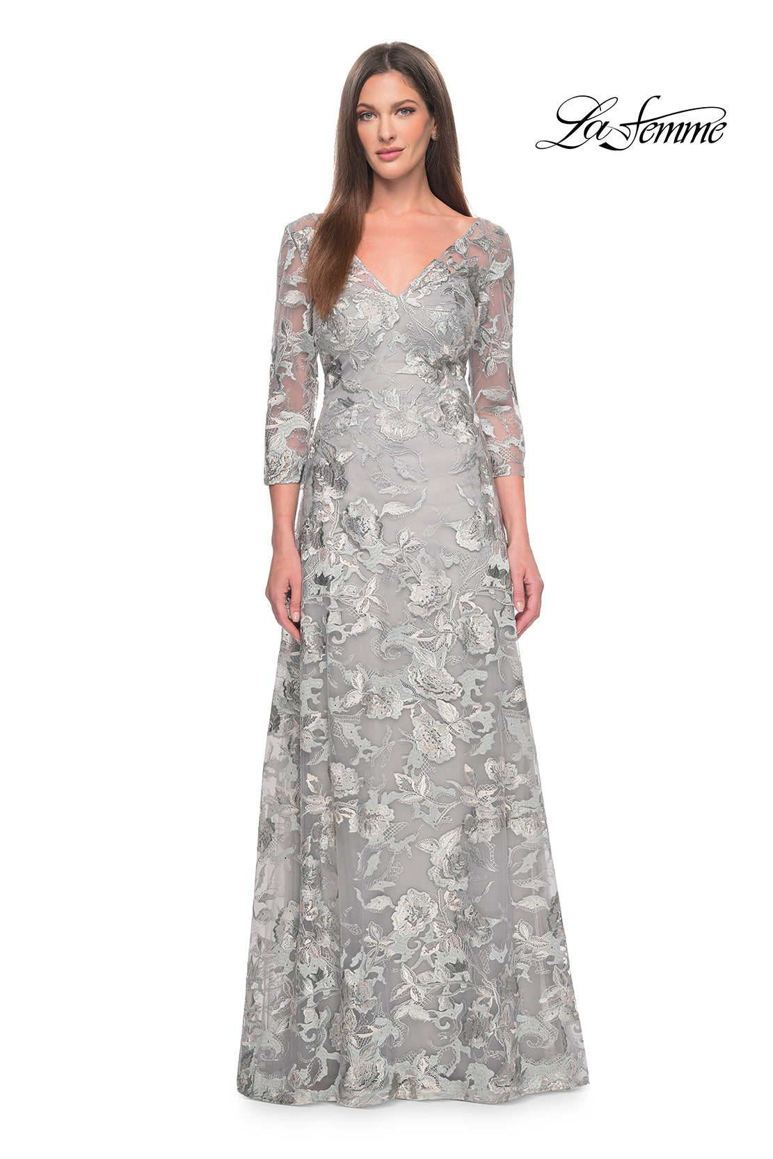 La Femme 30062 in SilverSlate, front view