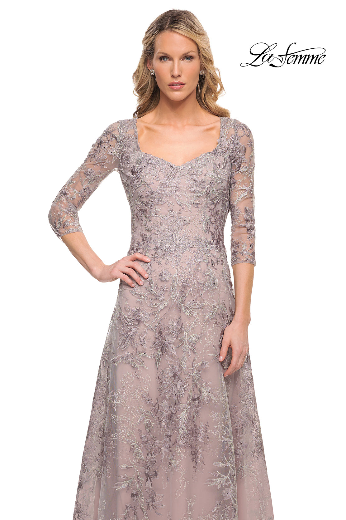 La Femme 30078 in SilverPink, front view