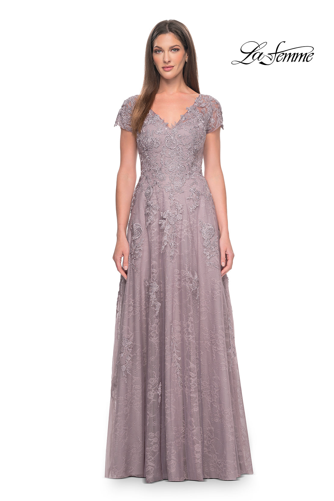 La Femme 30168 in DustyLilac, front view