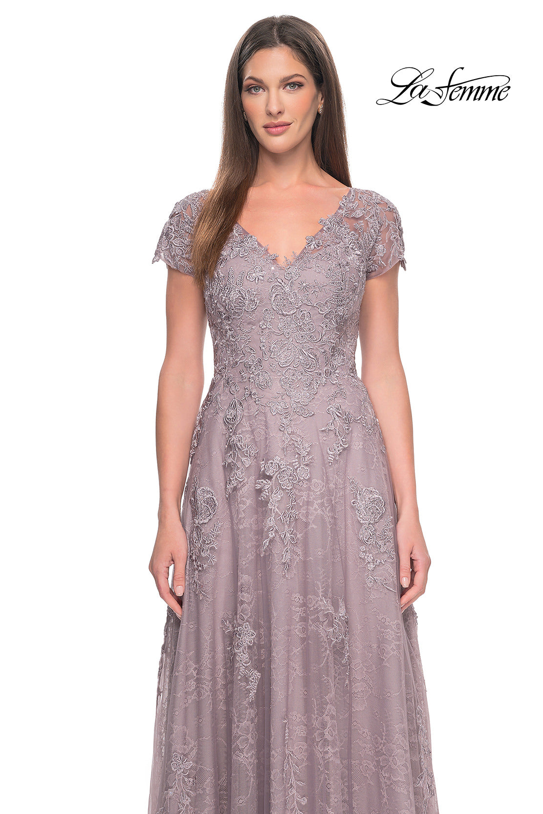 La Femme 30168 in DustyLilac, front view