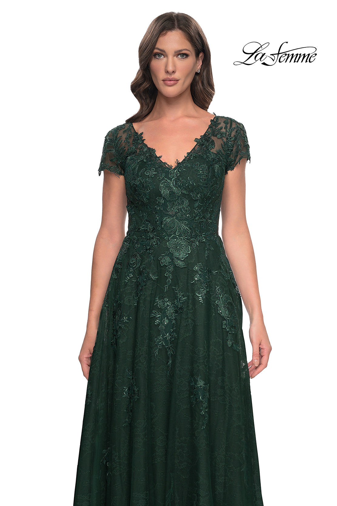 La Femme 30168 in Emerald, front view
