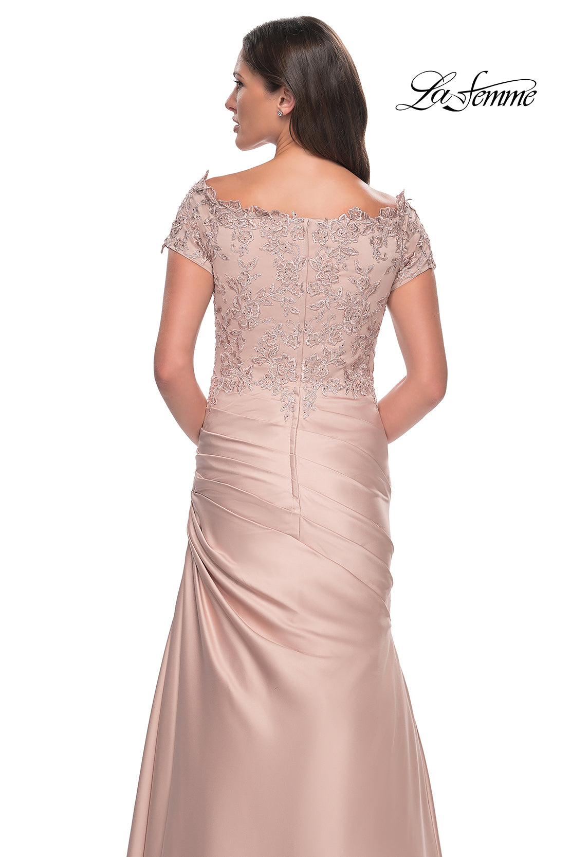 La Femme 30199 in Champagne, back view