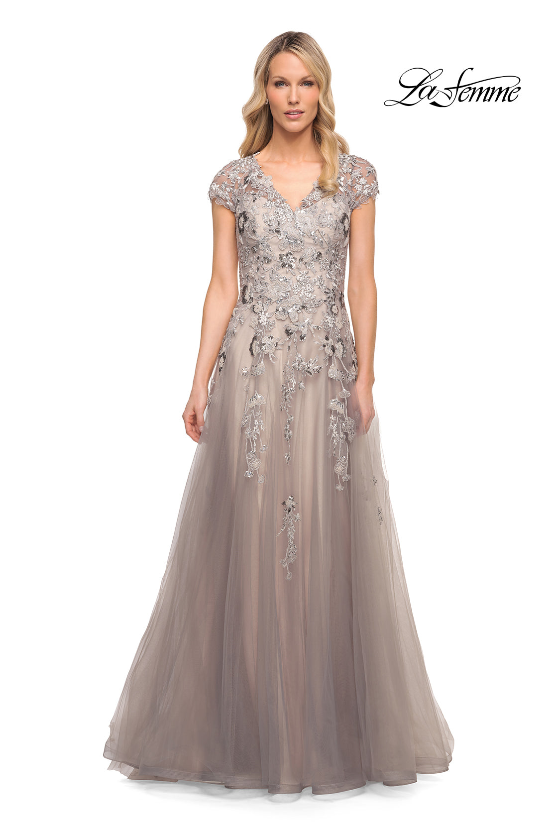 La Femme 30239 in SilverPink, front view