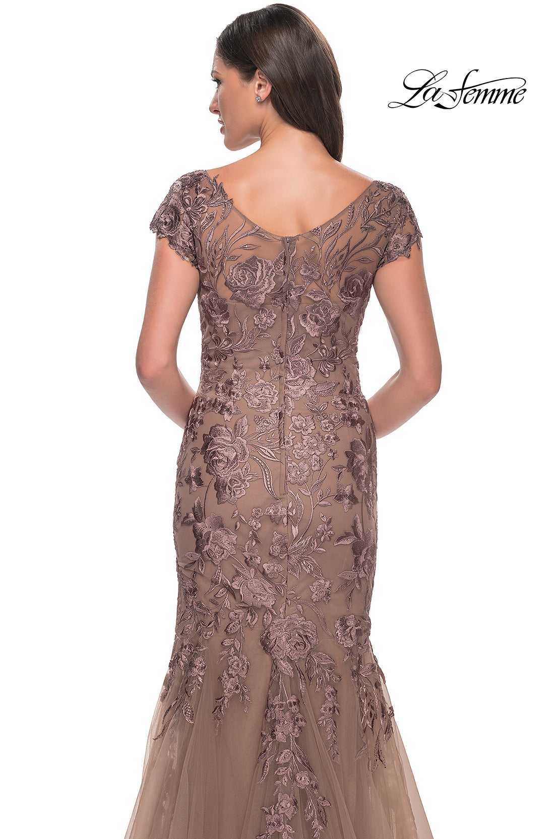 La Femme 30269 in Cocoa, back view
