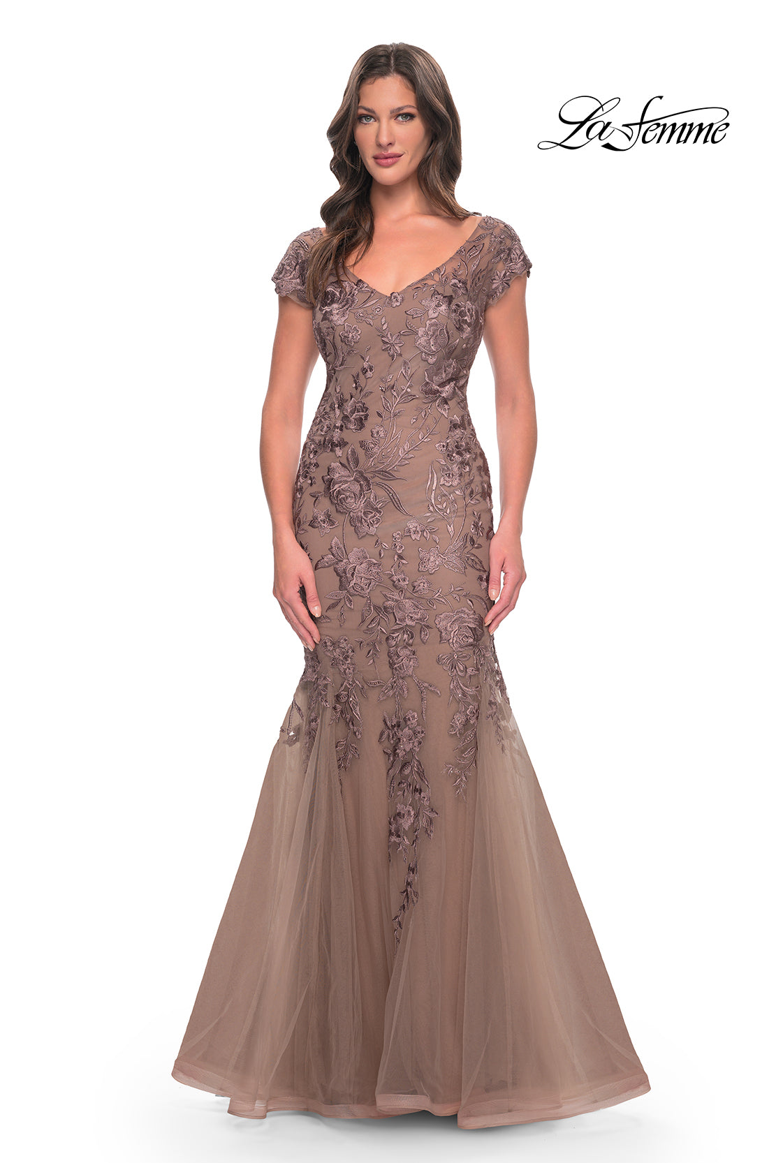 La Femme 30269 in Cocoa, front view