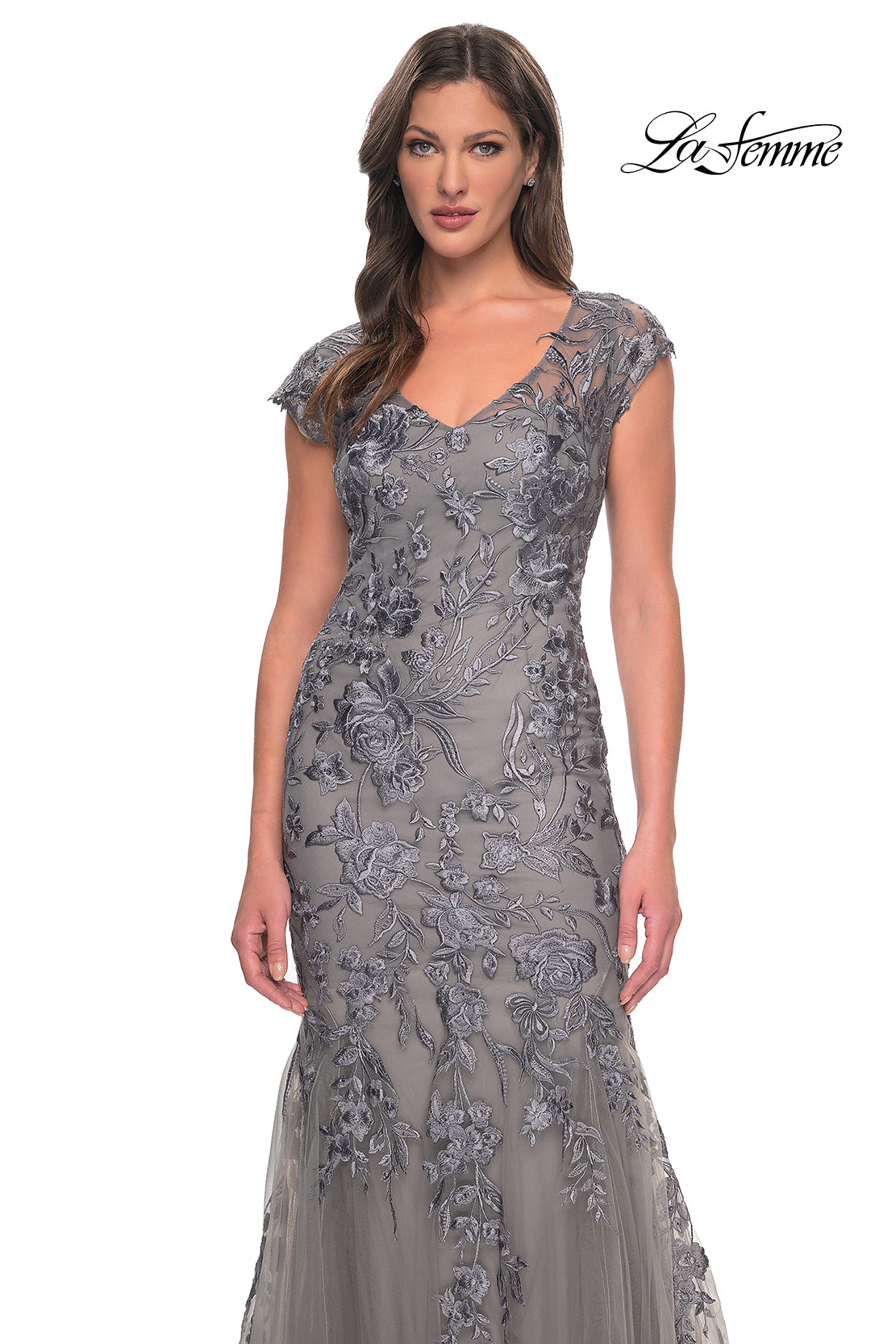 La Femme 30269 in Silver, front view
