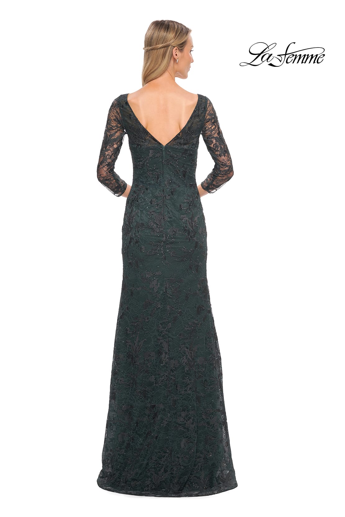 La Femme 30317 in DarkEmerald, back view
