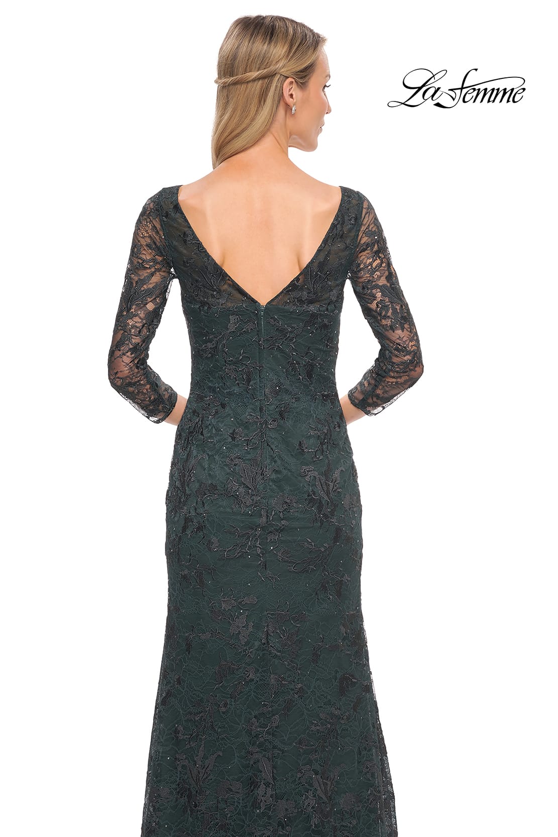 La Femme 30317 in DarkEmerald, back view