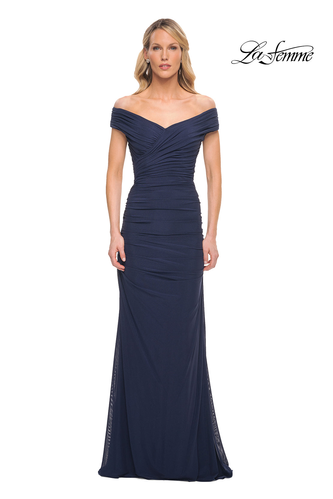 La Femme 30363 in Navy, front view
