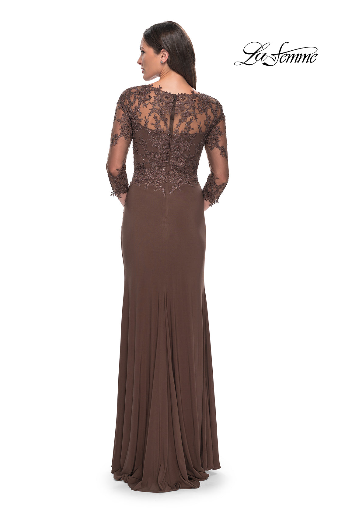 La Femme 30384 in Cocoa, back view
