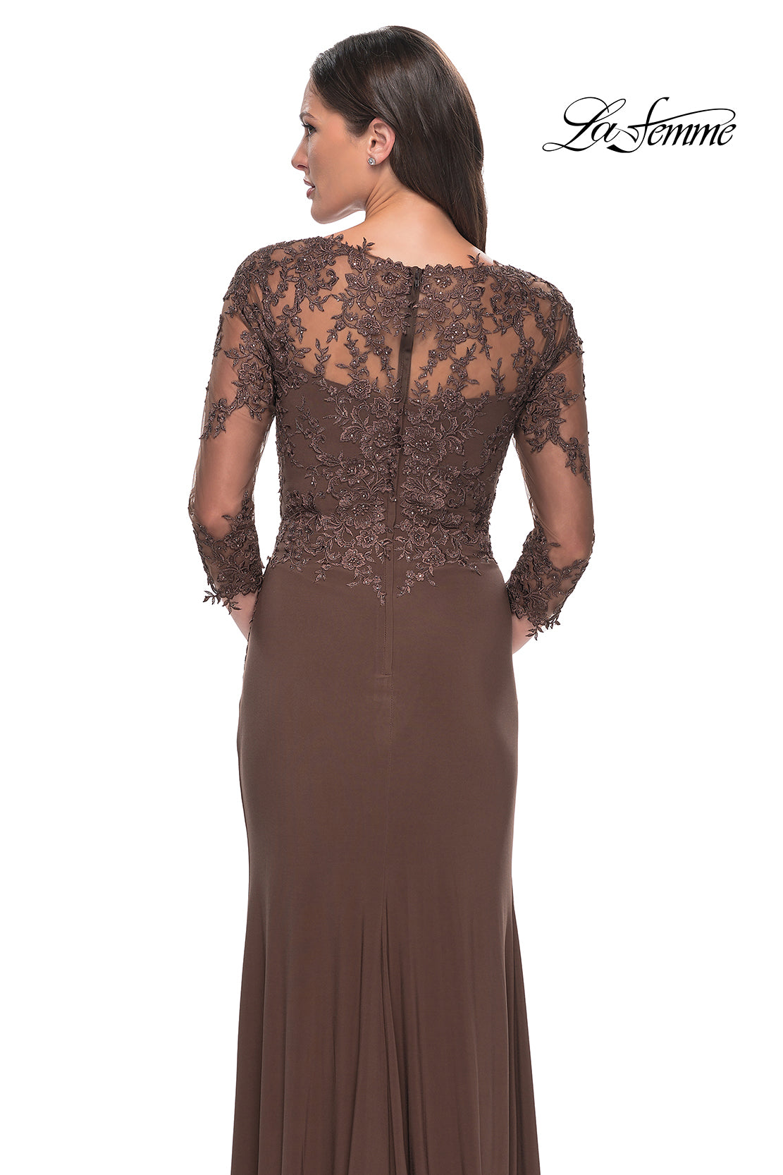 La Femme 30384 in Cocoa, back view