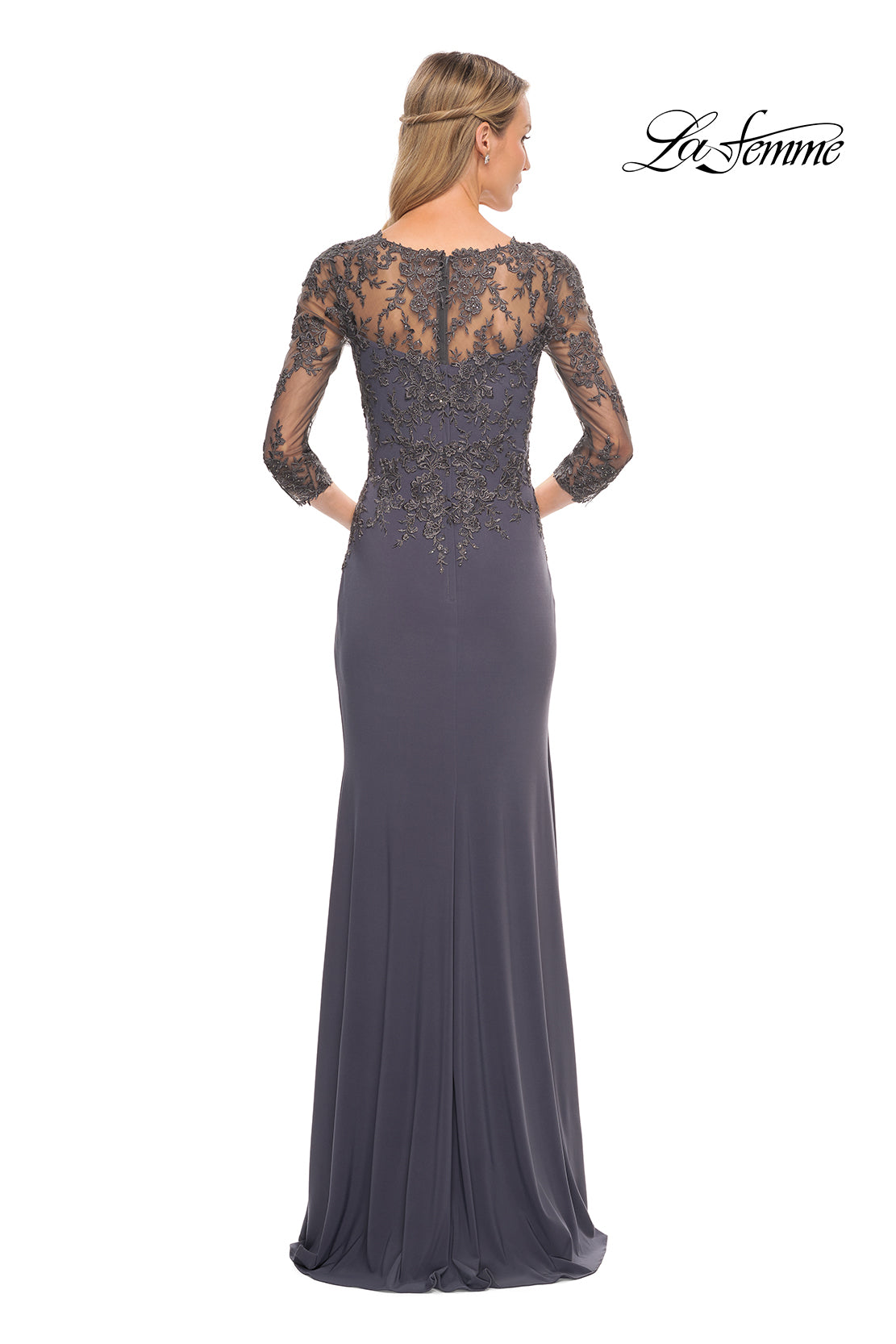 La Femme 30384 in Gunmetal, back view
