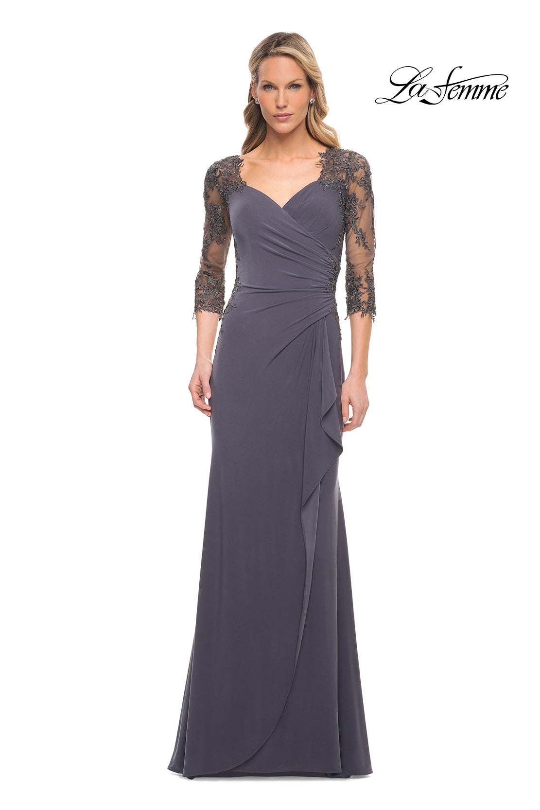 La Femme 30384 in Gunmetal, front view
