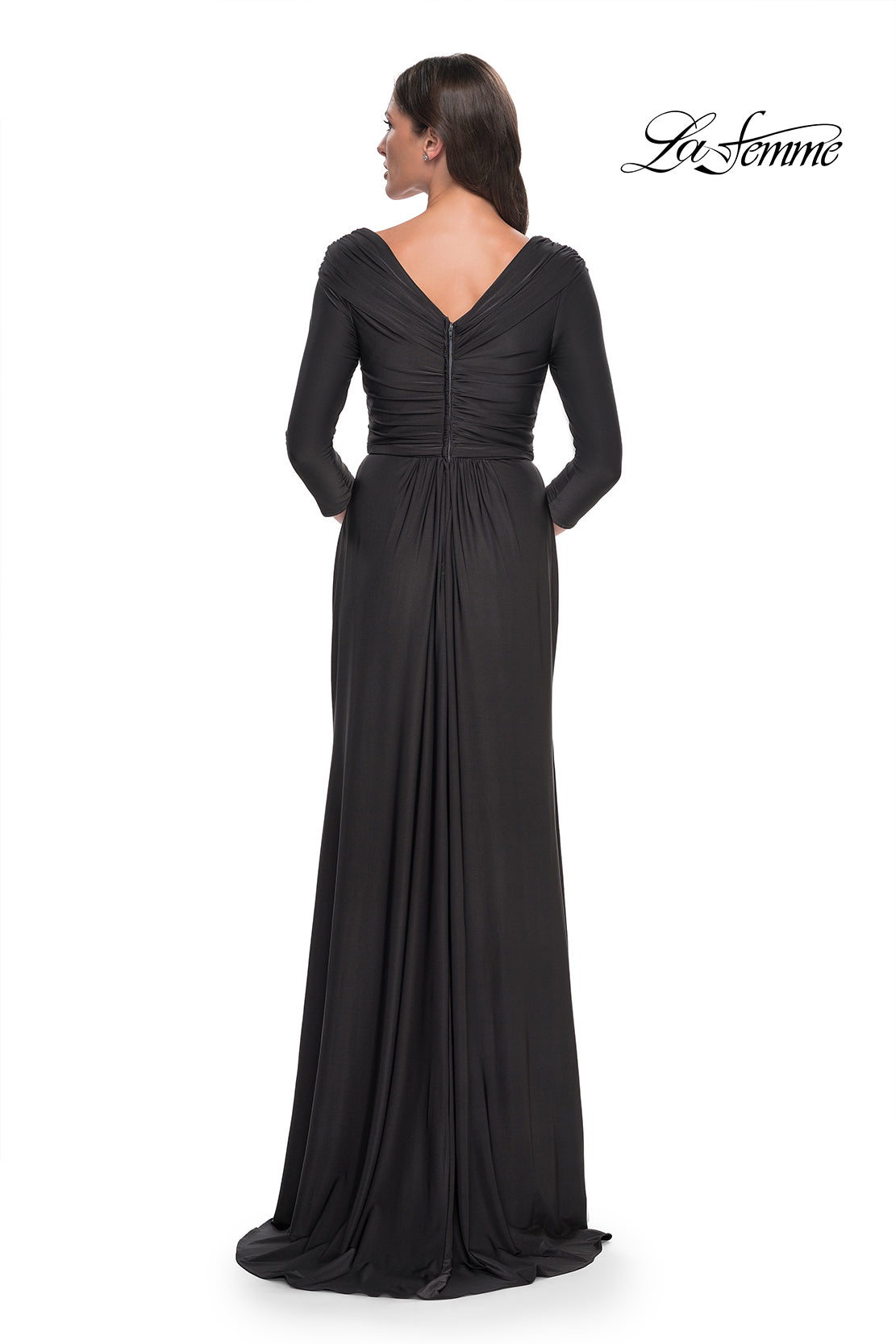 La Femme 30845 in Gunmetal, back view