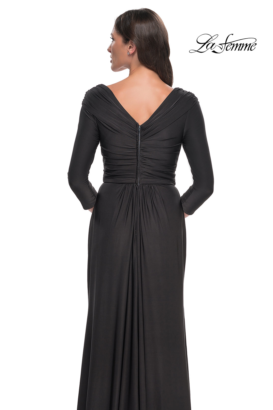 La Femme 30845 in Gunmetal, back view