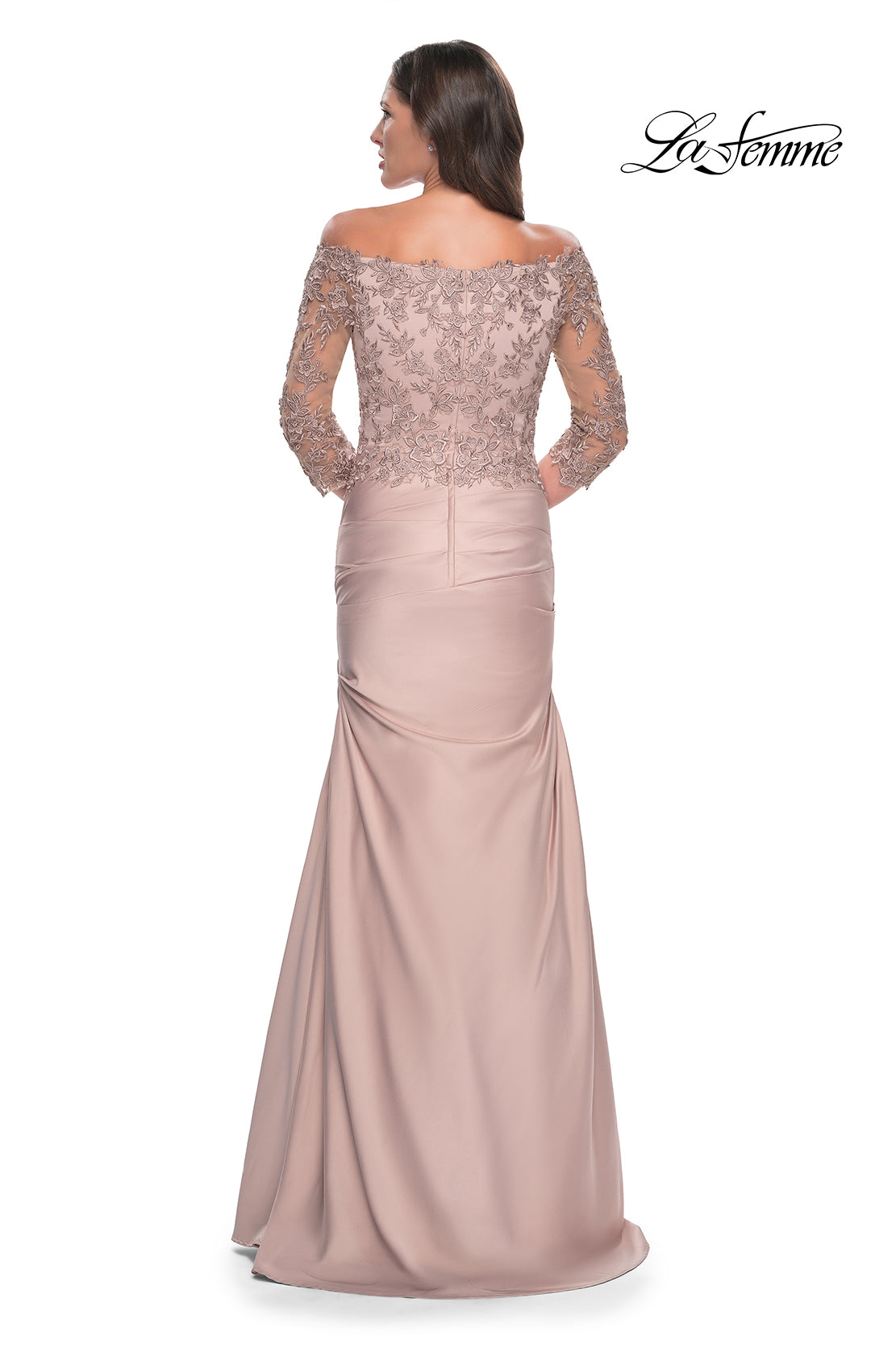 La Femme 30853 in Champagne, back view