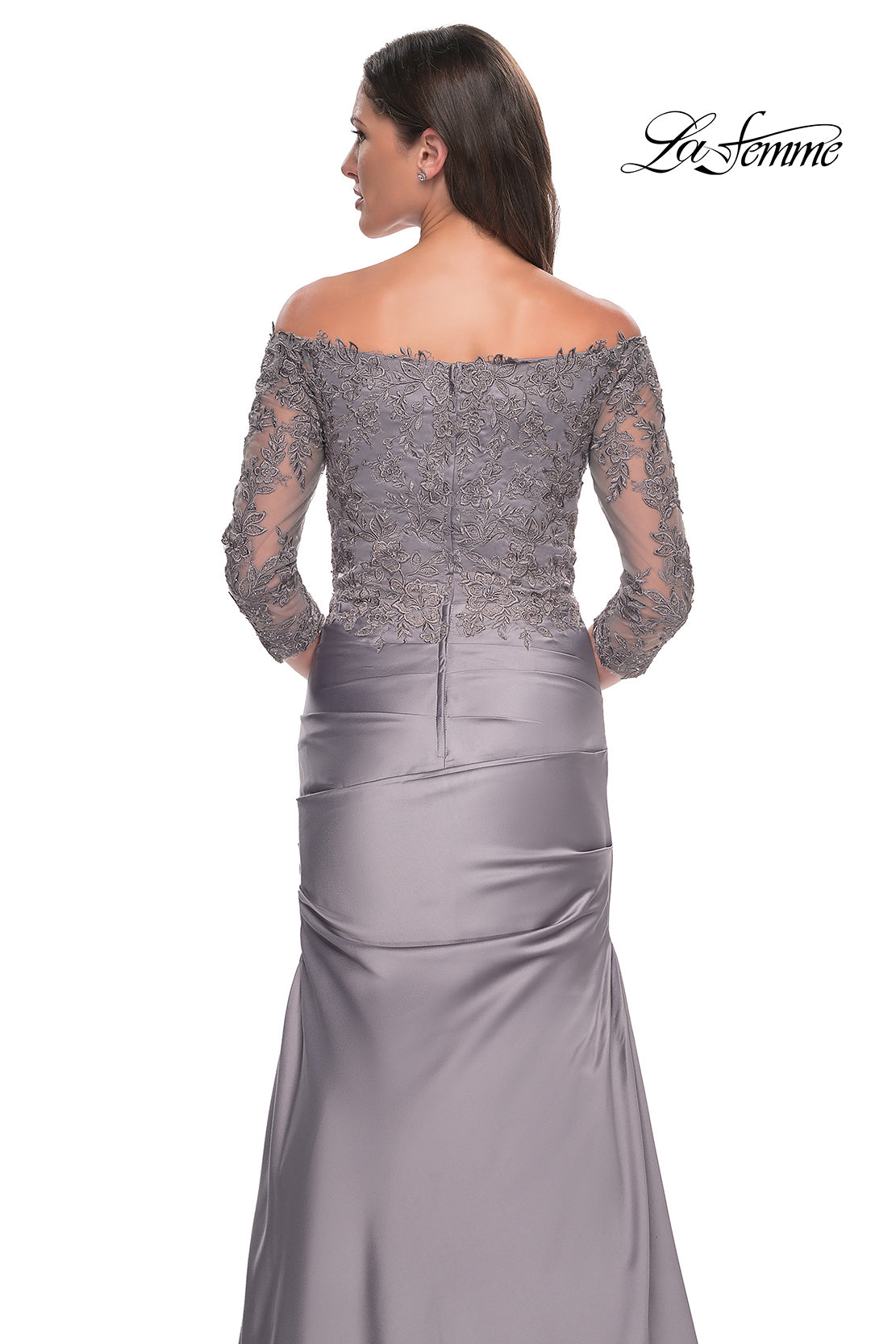 La Femme 30853 in Silver, back view