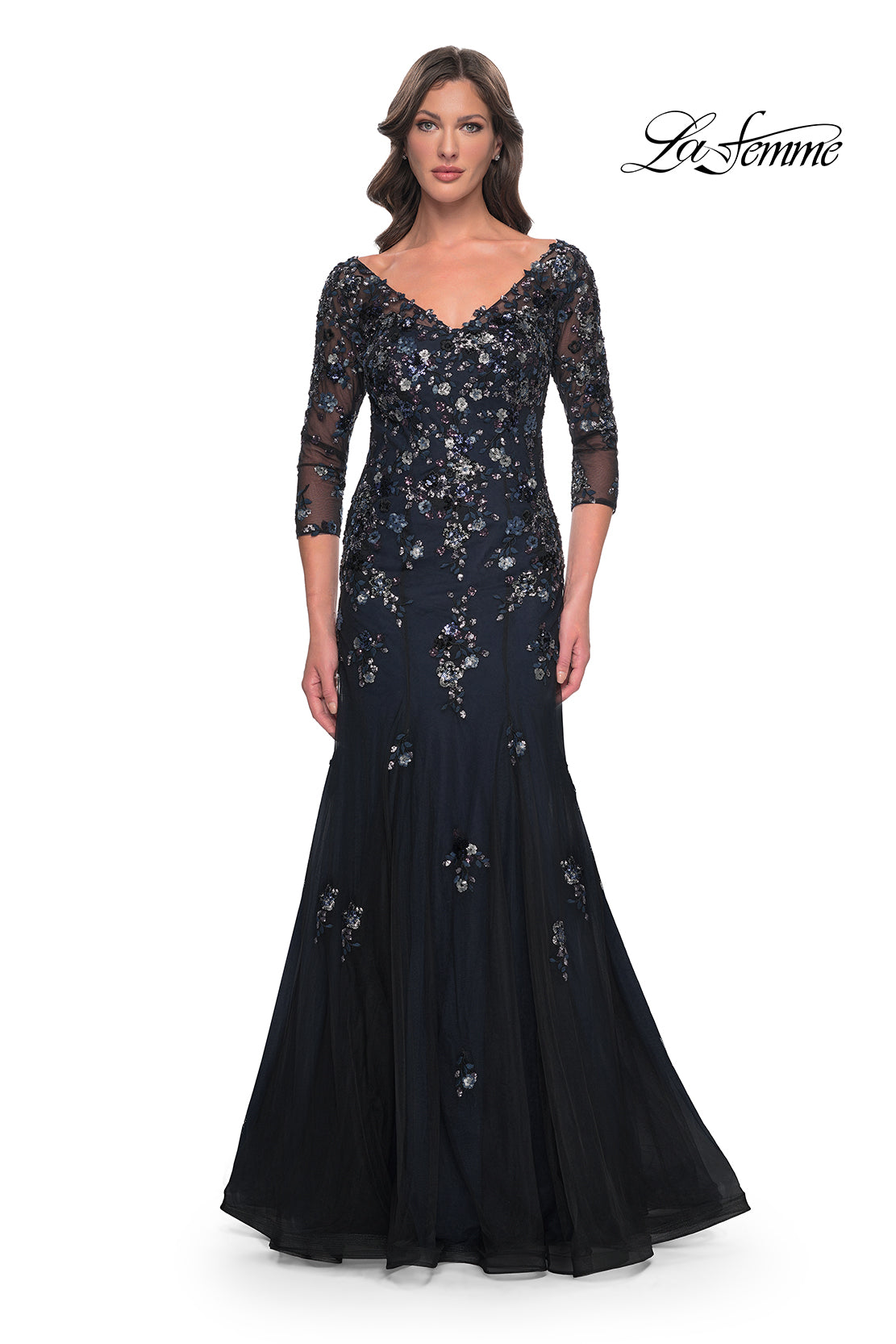 La Femme 30860 in BlackNavy, front view