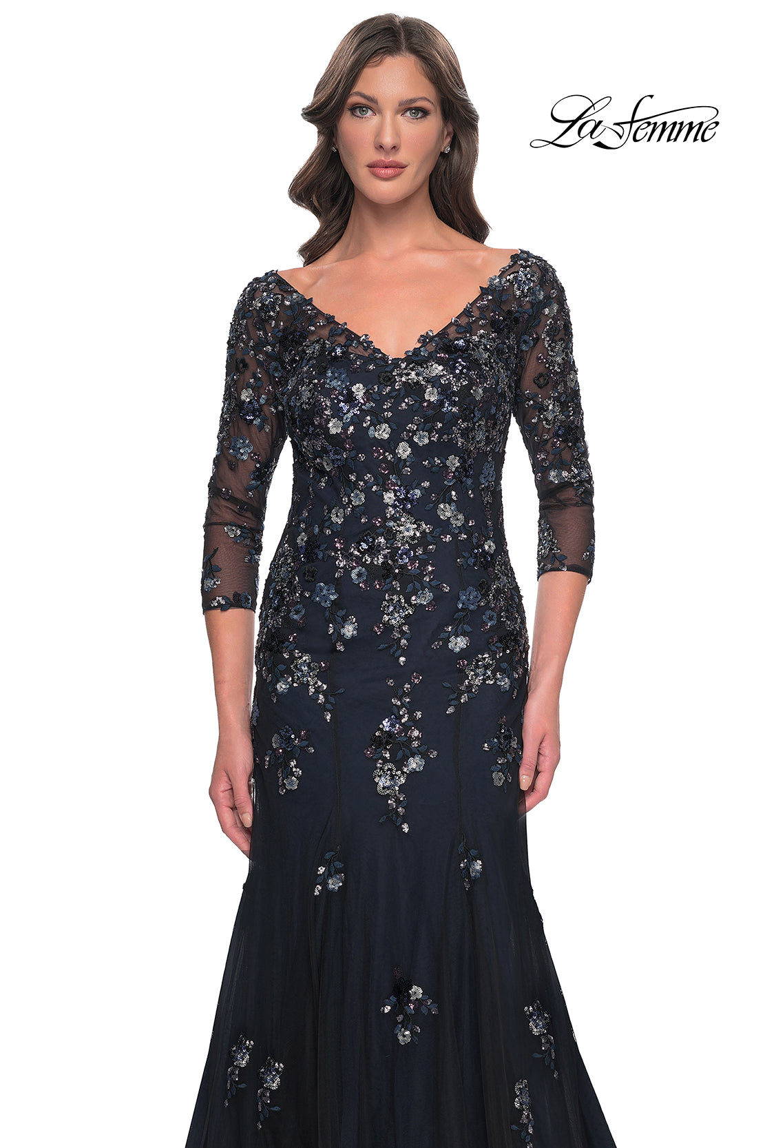 La Femme 30860 in BlackNavy, front view