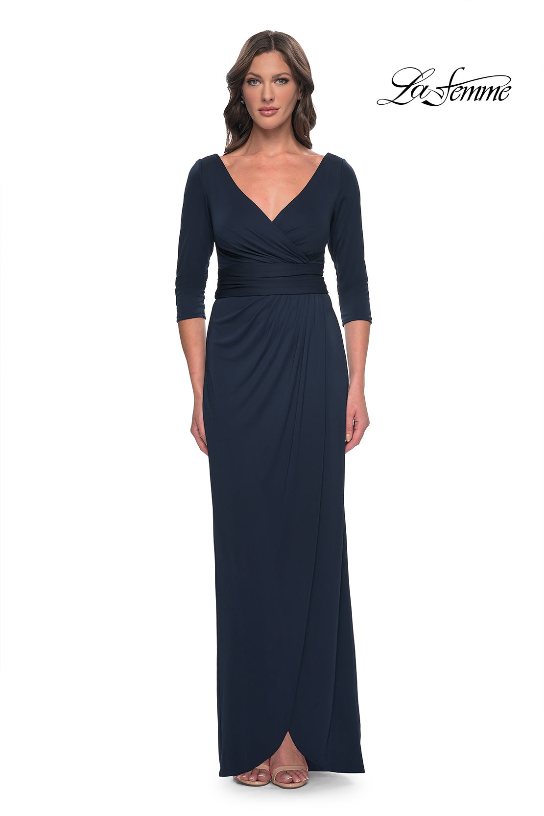 La Femme 31014 in Navy, front view