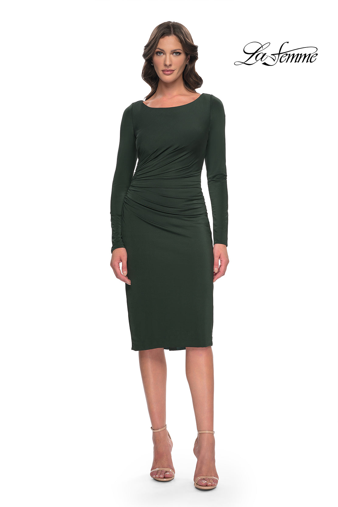 La Femme 31015 in Dark Emerald, front view