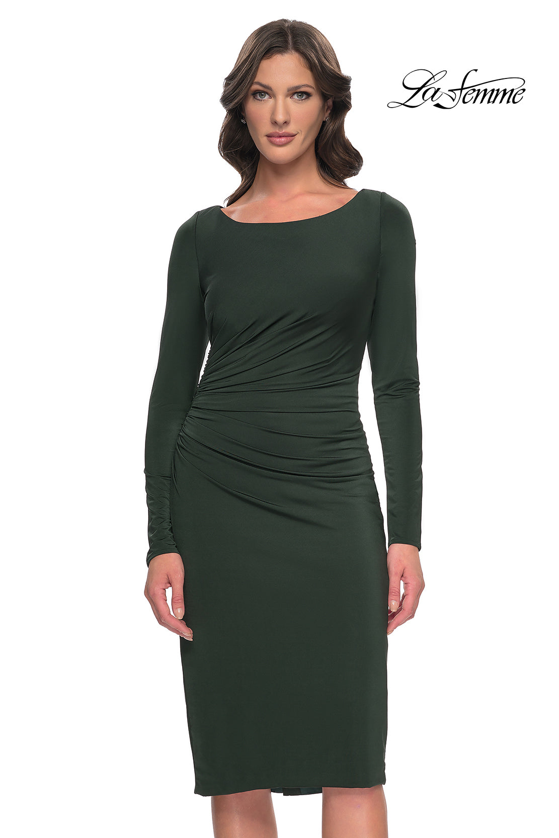 La Femme 31015 in Dark Emerald, front view